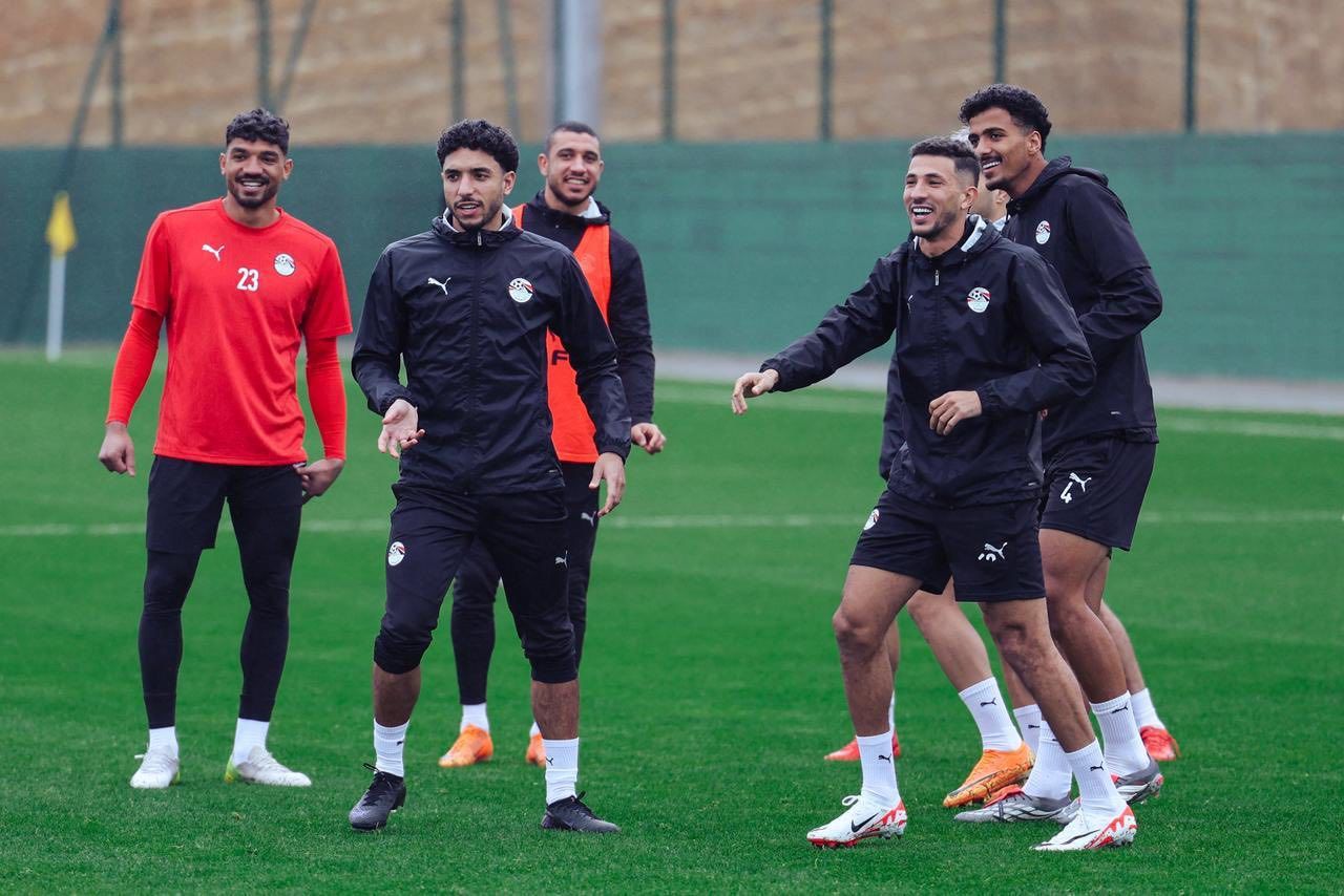 تدريب منتخب مصر استعدادا لجنوب إفريقيا (4)