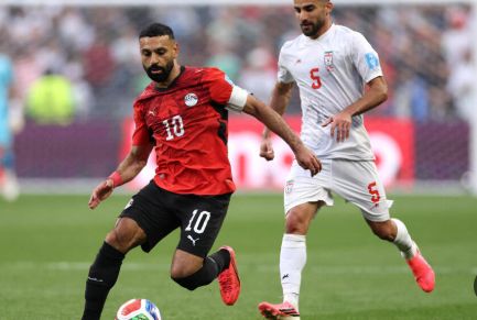 تعادل مصر وإيران في بطولة كأس العالم