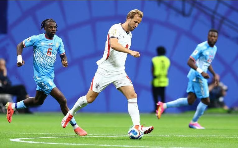 مباراة إنجلترا والكونغو الديموقراطية في كأس العالم
