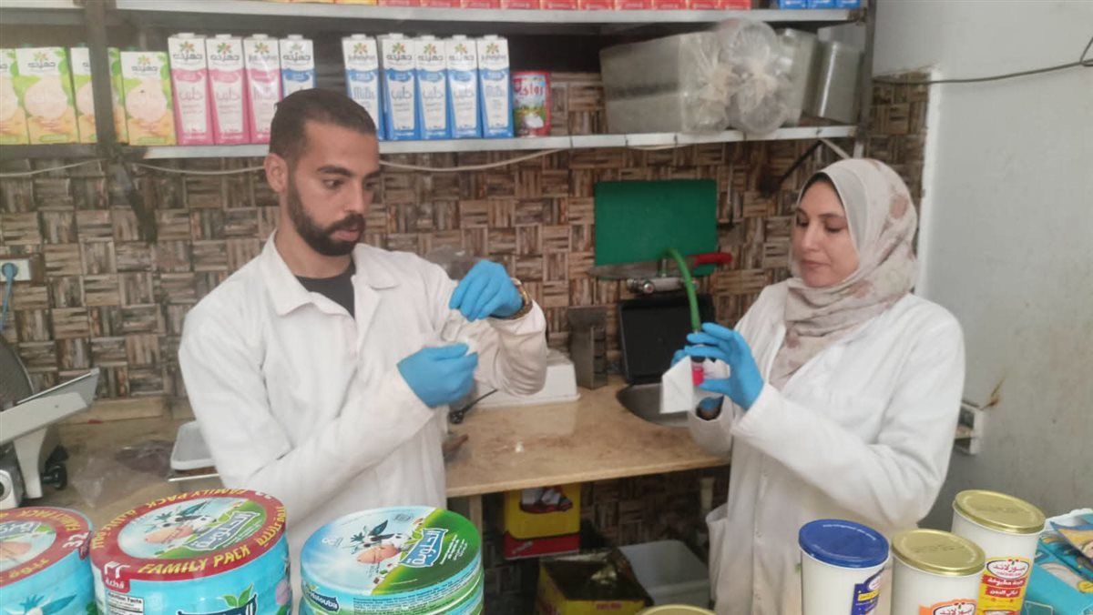 قافلة مائية لاستطلاع آراء المواطنين والتأكد من جودة مياه الشرب بالحوامدية 
