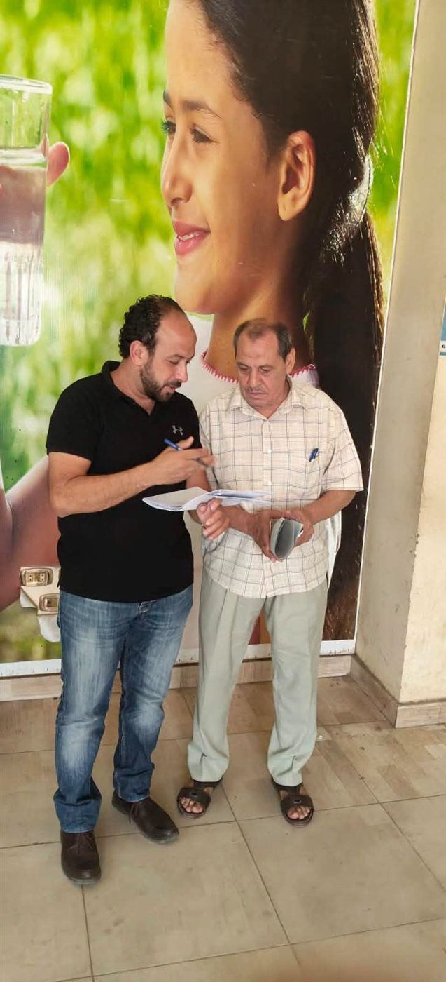 قافلة مائية لاستطلاع آراء المواطنين والتأكد من جودة مياه الشرب بالحوامدية 
