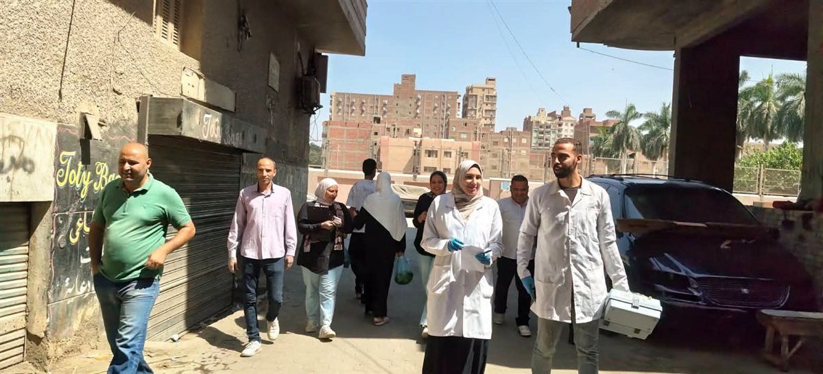 قافلة مائية لاستطلاع آراء المواطنين والتأكد من جودة مياه الشرب بالحوامدية 