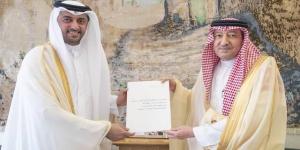 ولي
      العهد
      السعودي
      يتلقى
      رسالة
      خطية
      من
      أمير
      دولة
      قطر