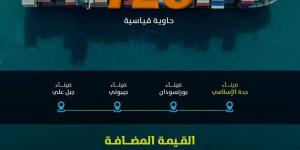 إضافة خدمة الشحن »rsx1« إلى ميناء جدة الإسلامي