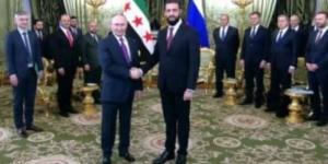 بوتين يشيد بدور الشرع فى استعادة وحدة سوريا ويؤكد دعم موسكو لإعادة الإعمار