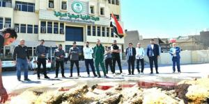 اللجنة الأولمبية العراقية تنحر الذبائح احتفاءً بالصعود للمونديال