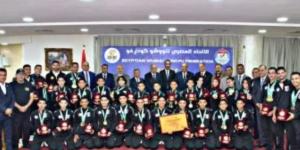 تكريم أبطال الووشو كونغ فو عقب الإنجاز التاريخي في بطولة العالم بالصين