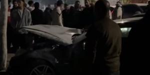 النيابة تنتقل لمعاينة حادث تصادم عدد من السيارات أعلى الطريق الدائري