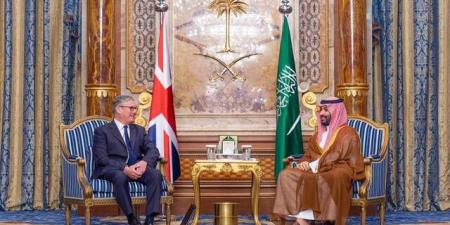 ولي العهد يبحث مع رئيس وزراء بريطانيا تعزيز الشراكة الاستراتيجية وأوضاع المنطقة