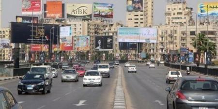 حالة المرور اليوم، انتظام حركة السيارات على المحاور الرئيسية بالقاهرة والجيزة والقليوبية