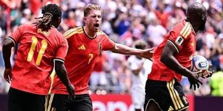 مجموعة مصر، تروسارد يتقدم بهدف بلجيكا الأول أمام نيوزيلندا في كأس العالم
