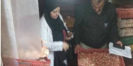 بيطري الشرقية يضبط 29 طنا من اللحوم والدواجن والمنتجات الغذائية الفاسدة