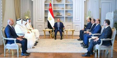 السيسي ورئيس وزراء قطر يبحثان البناء على مخرجات اللجنة العليا "المصرية القطرية" (صور)