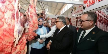 محافظ الدقهلية يفتتح معرض السلع الغذائية بميت غمر (فيديو وصور)