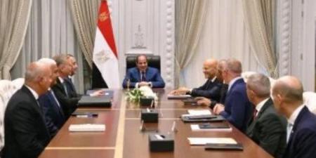 توجيهات رئاسية لترسيخ دور مصر كمركز لتداول وإسالة وتصدير الغاز