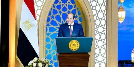 13 صورة ترصد حفل المولد النبوي وتكريم السيسي عددا من العلماء والأوقاف