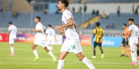 محمود حمادة أفضل لاعب في مباراة المصري والمقاولون العرب