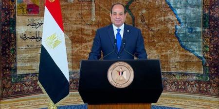 السيسي: تمسكنا بمبادئ ومقاصد ميثاق الأمم المتحدة والقانون الدولي ودعم المنظمات الدولية