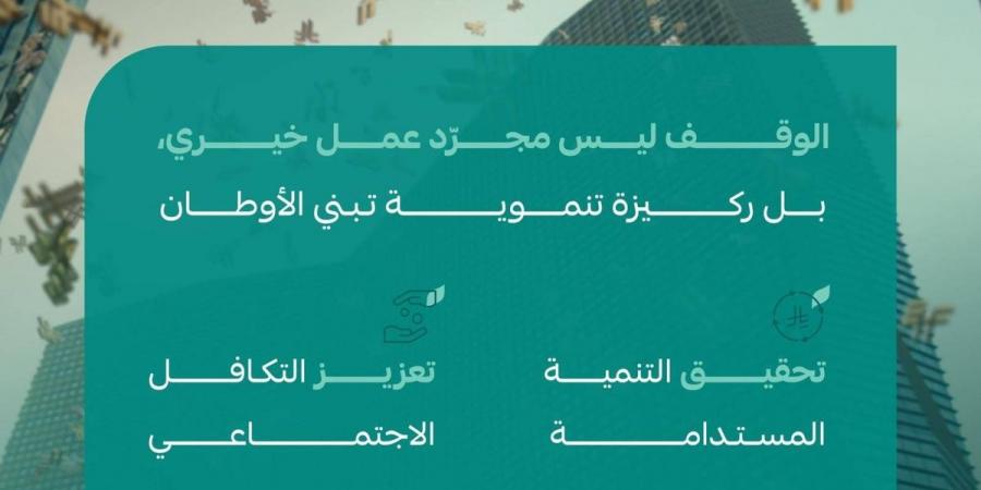 الهيئة العامة للأوقاف تواصل حملتها التوعوية لتعزيز دور الوقف في التنمية المستدامة