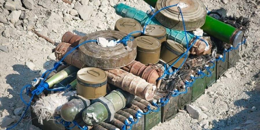 "مسام" يتلف أكثر من 5700 لغم وذخيرة في المكلا