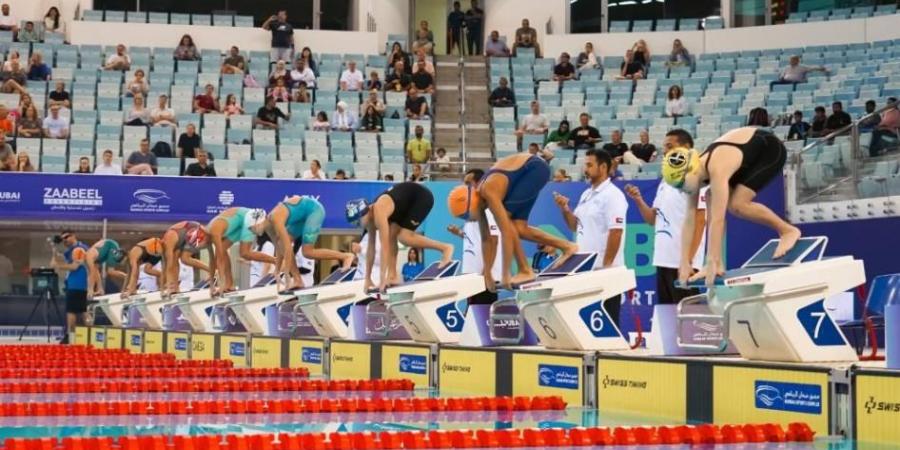 1670 سباحاً يشاركون في بطولة دبي المائية