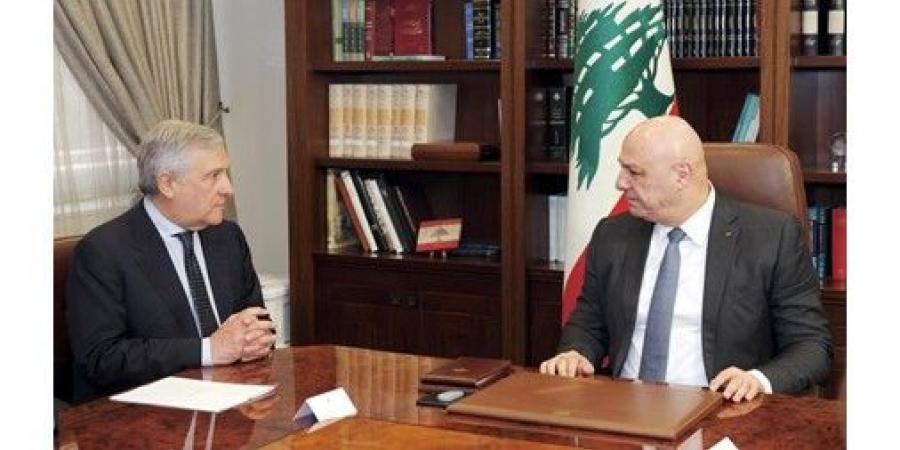 وزير الخارجية الإيطالي يؤكد من «بعبدا» ضرورة دعم المؤسسات اللبنانية وتعزيز قدرات الجيش