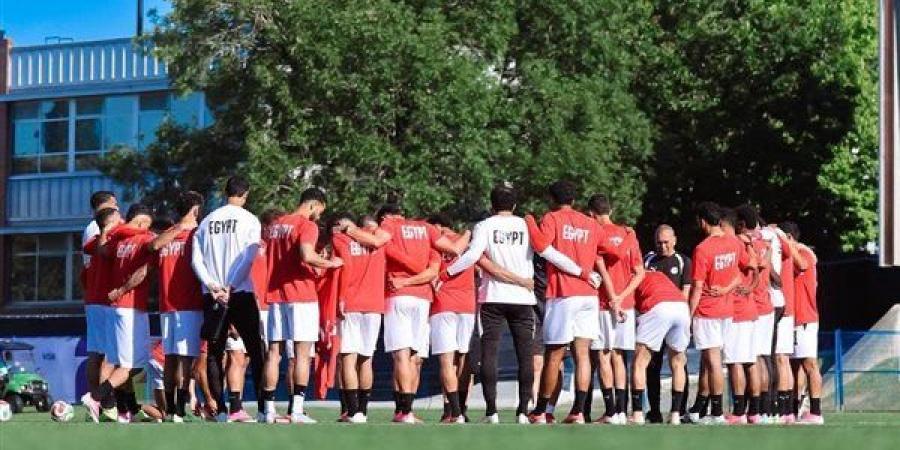 شاهد، منتخب مصر يخوض مرانه الرئيسي استعدادا لمواجهة نيوزيلندا في المونديال