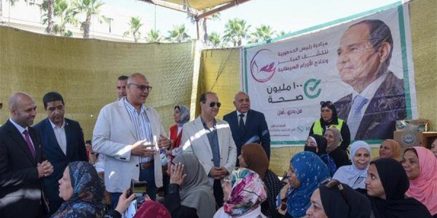 محافظ الإسكندرية يشهد انطلاق الحملة القومية للتبرع بالدم