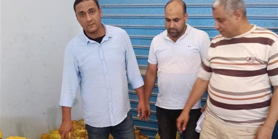 ضبط 560 كيلو زيوت طعام مجهولة المصدر فى الإسكندرية