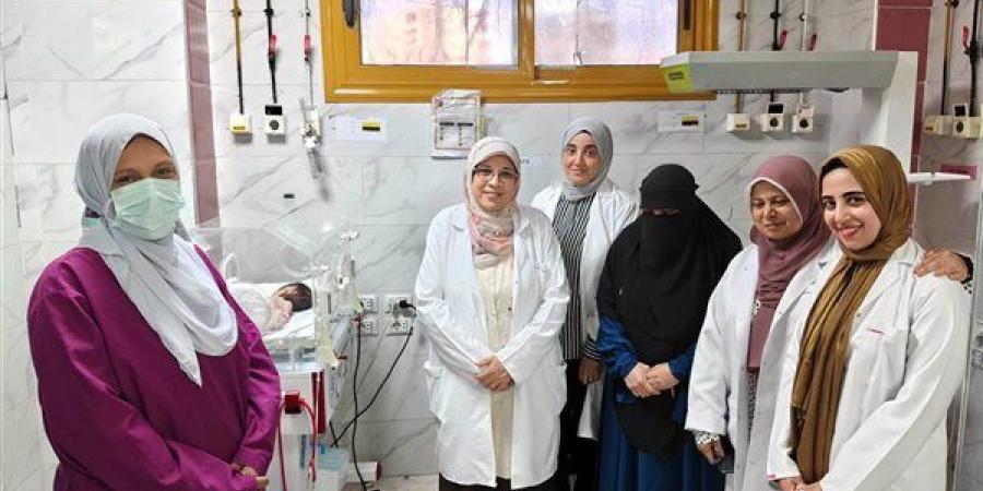 مستشفى الزقازيق العام ينقذ حياة طفل أنابيب